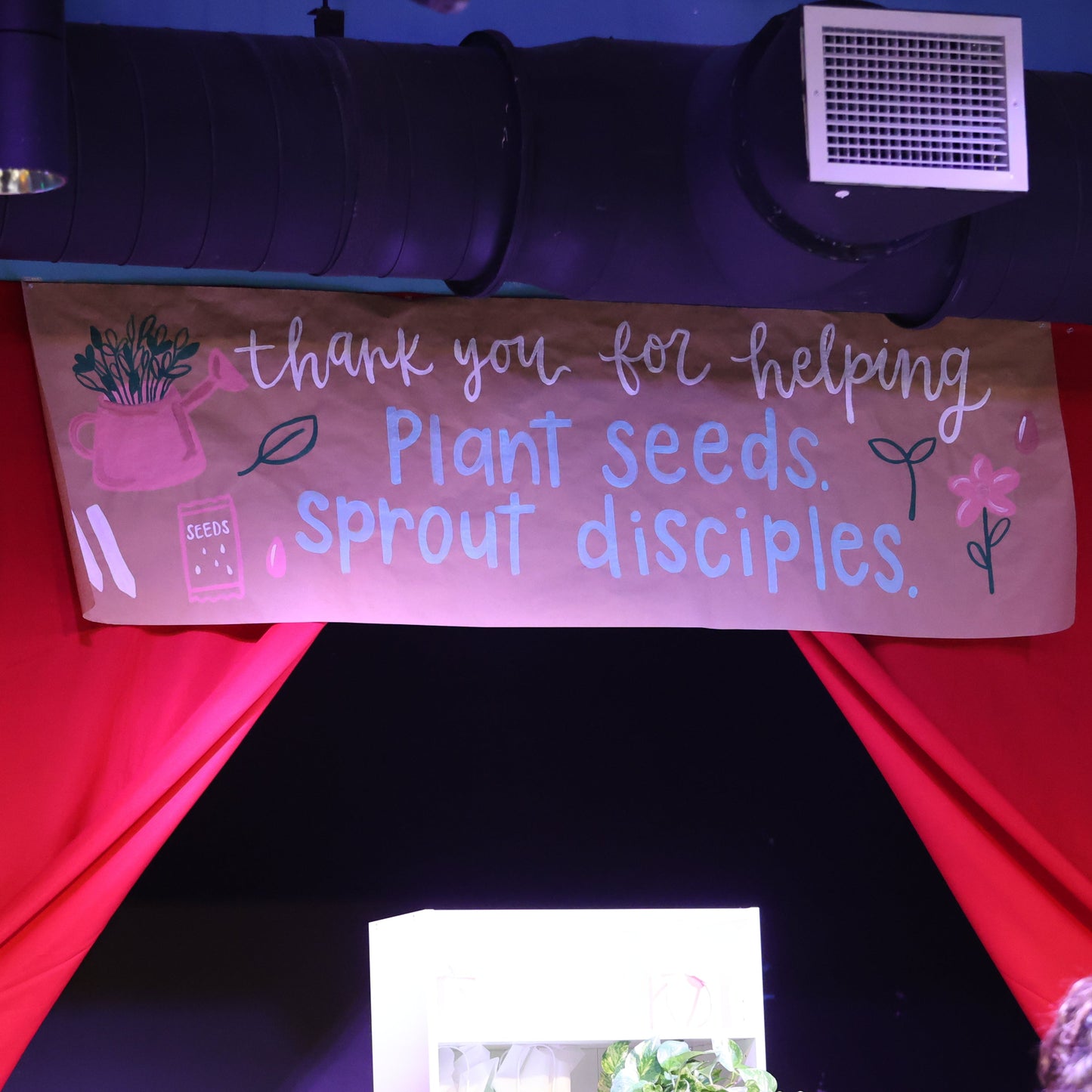 Custom Painted Banner