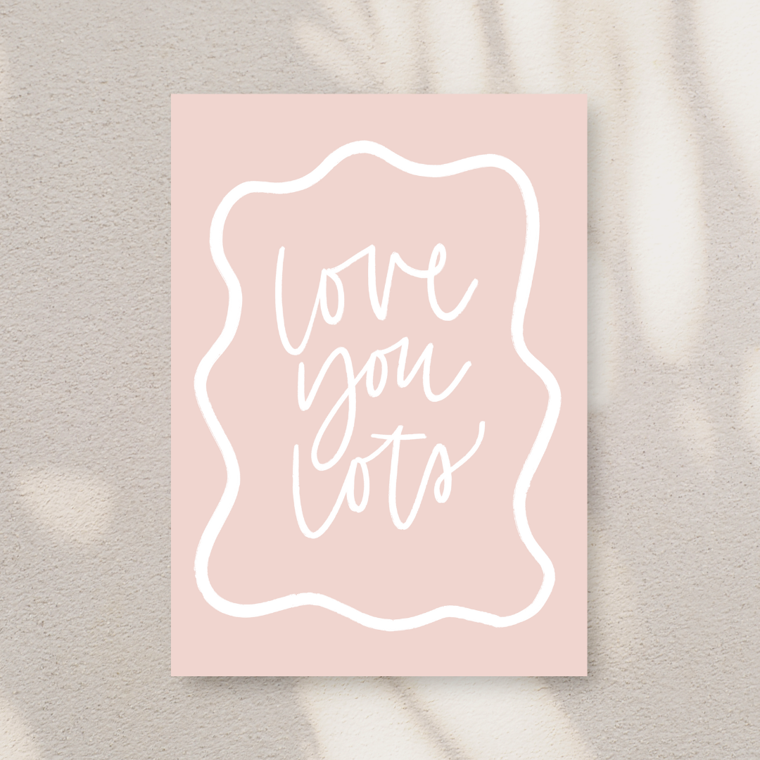 Love You Lots Art Print