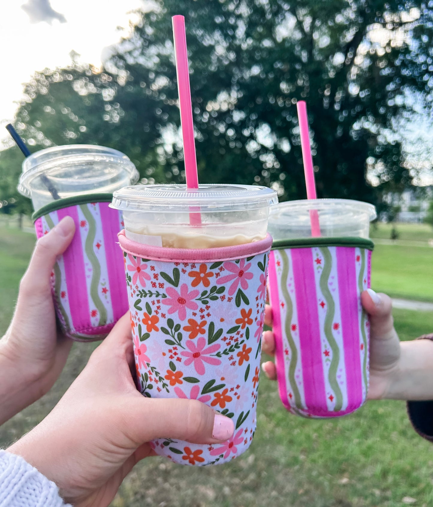 Bright Spring Coffee Coozie