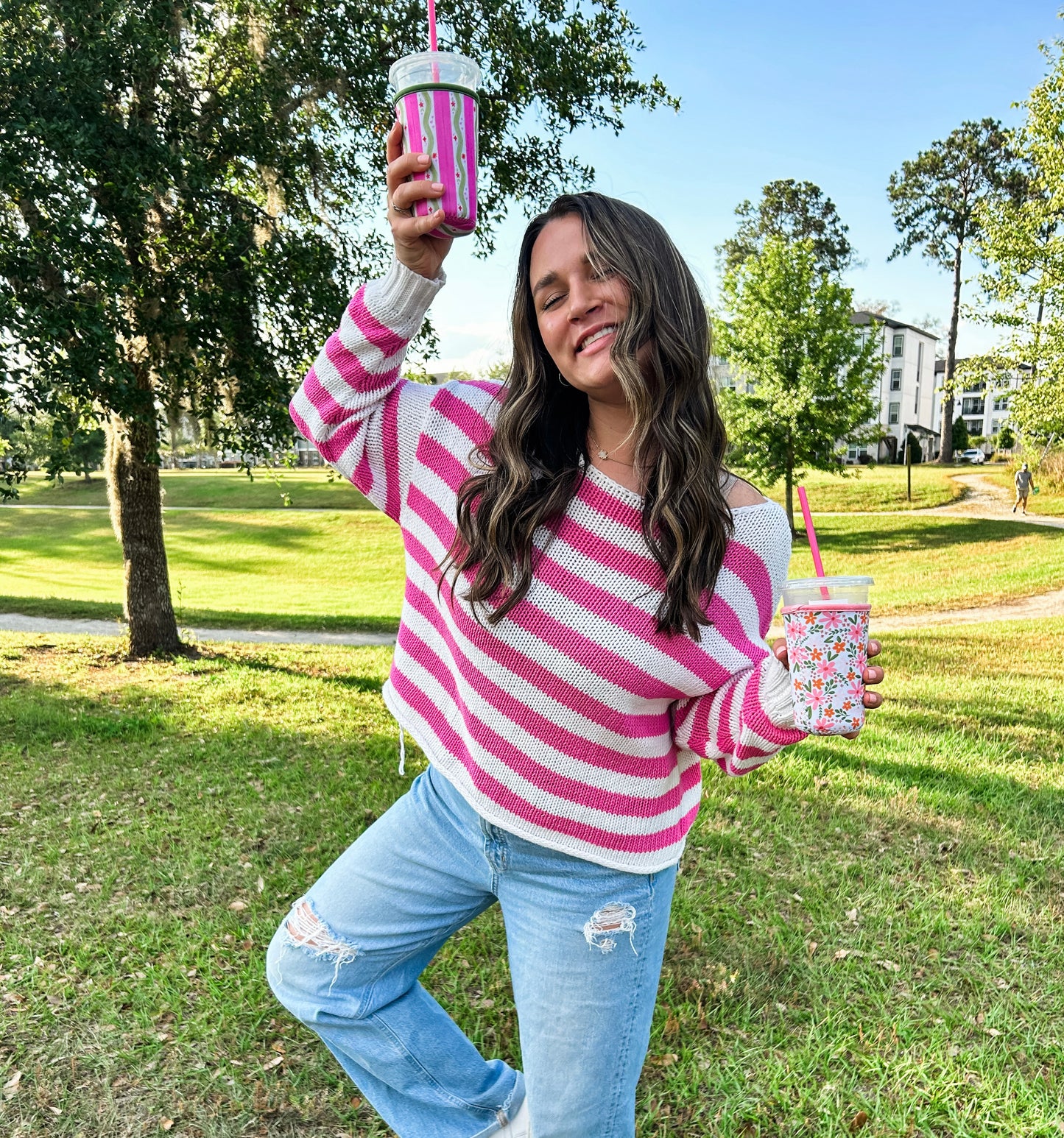 Bright Spring Coffee Coozie