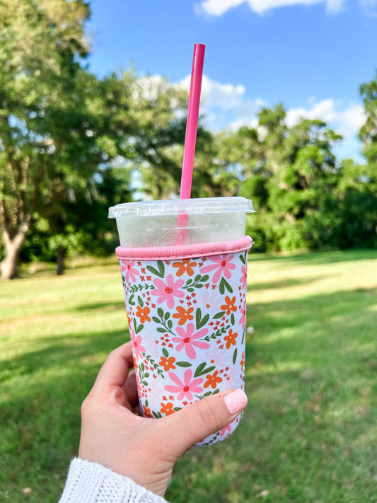 Flower Friday Coffee Coozie