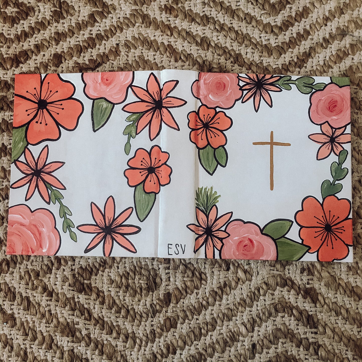 Custom Painted Bible