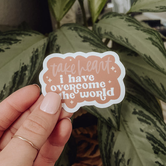 Take Heart Matte Sticker